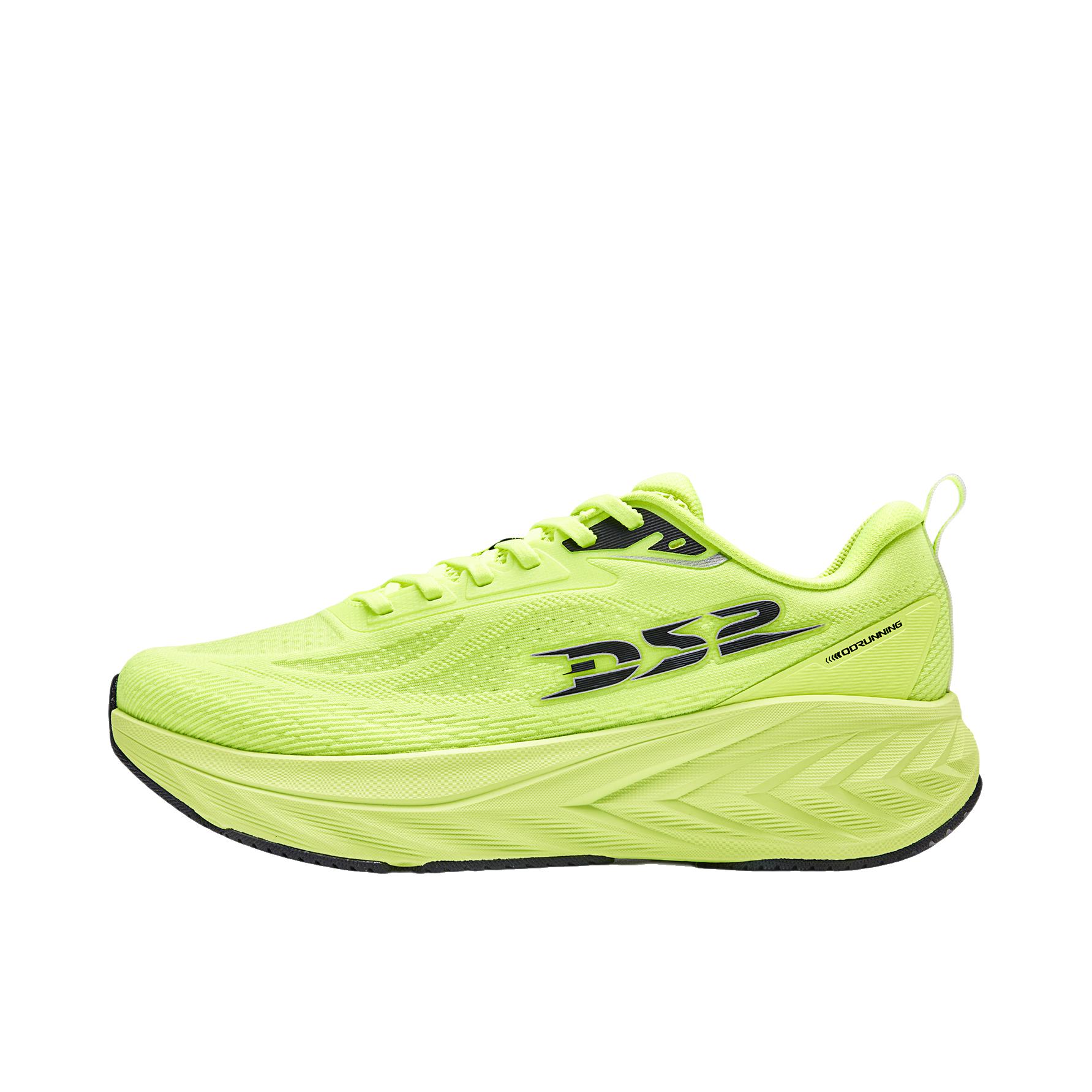 推荐商品：乔丹体育 DS2二代 跑鞋 运动减震耐磨 萤黄色