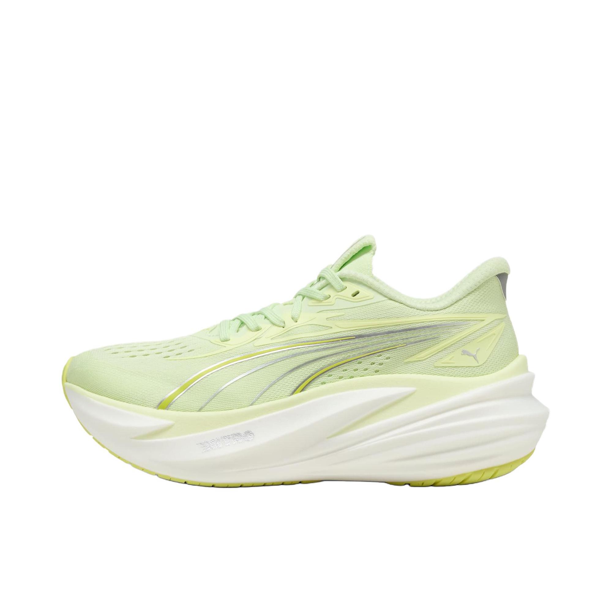 推荐商品：Puma/彪马 Magmax Nitro™ 2 跑鞋 柔软透气休闲厚底贴合回弹缓震防滑 绿色