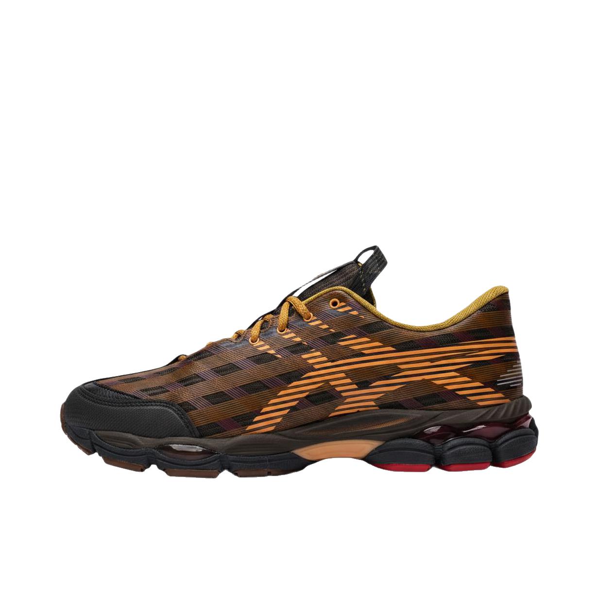 推荐商品：Asics/亚瑟士 US8-S GEL-Super J33 跑鞋 百搭圆头厚底系带 咖啡色