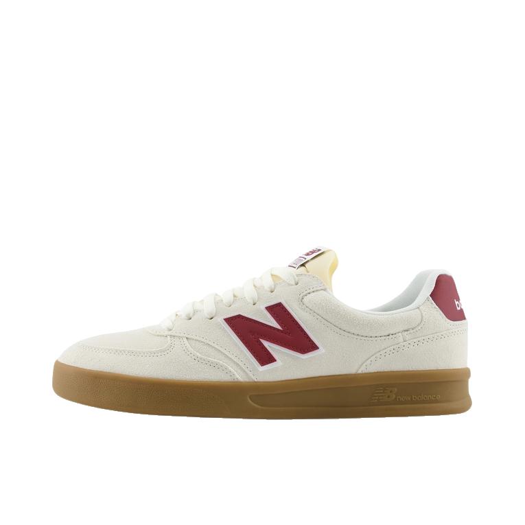 推荐商品：New Balance 300 时尚复古 防滑耐磨 舒适透气 轻便 运动 简约 经典 休闲鞋 D宽/红色/白色