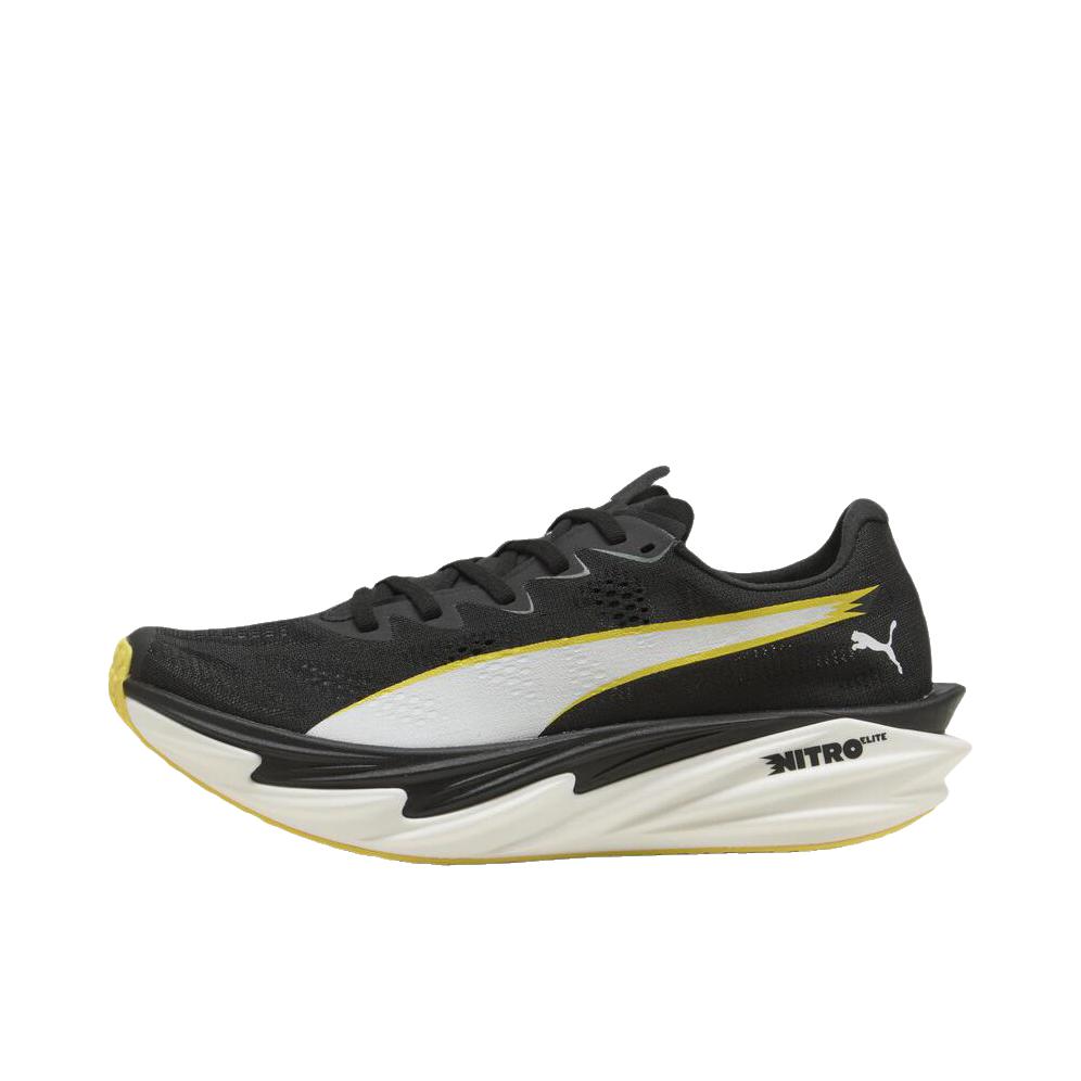推荐商品：Puma/彪马 Deviate Nitro Elite 4 HYROX 版 跑鞋 百搭织物支撑舒适 黑色