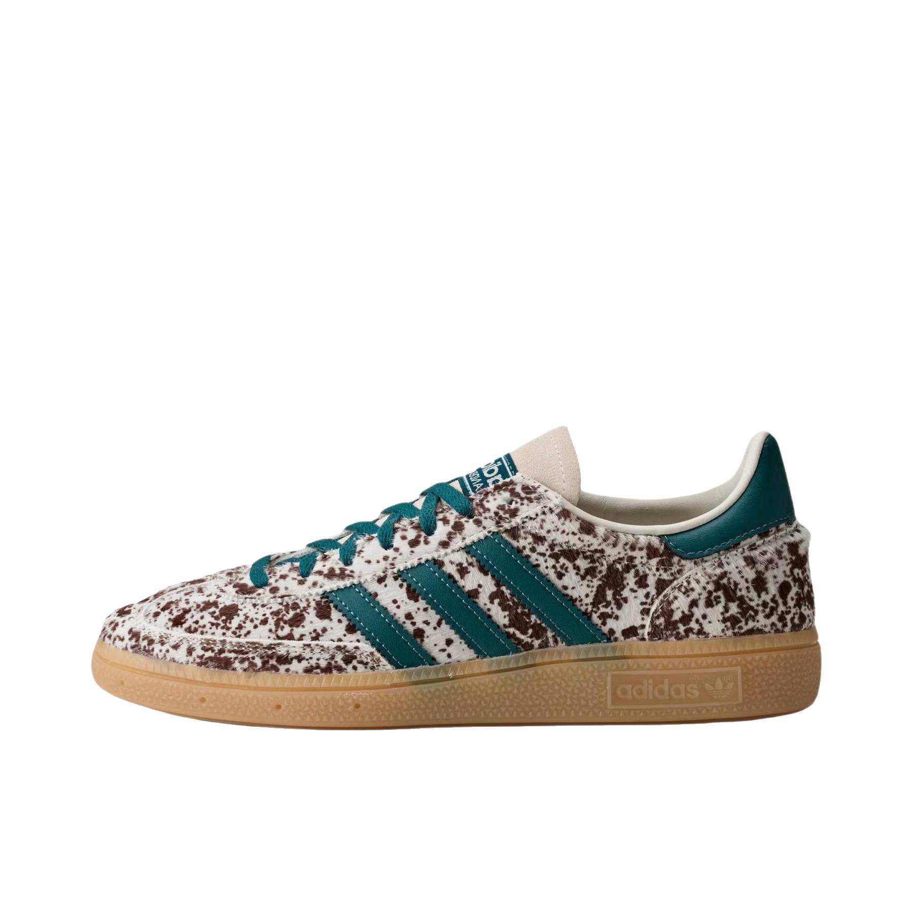 推荐商品：adidas Originals Handball Spezial 薄底鞋 T头鞋 德训鞋 板鞋 简约百搭复古轻便防滑耐磨贴合圆头耐穿 白色/棕色/绿色