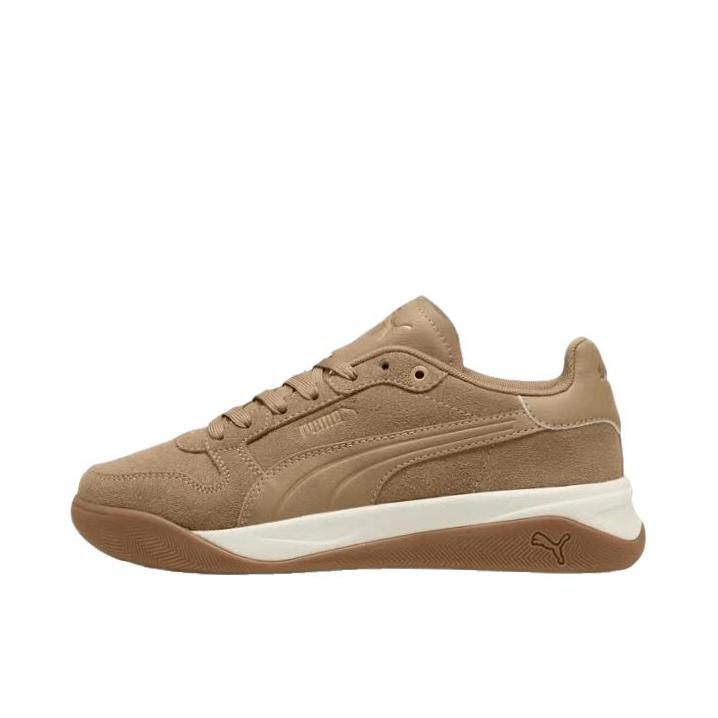 推荐商品：Puma/彪马 Court bae 运动休闲鞋 百搭舒适 女款/柔灰褐色/金色