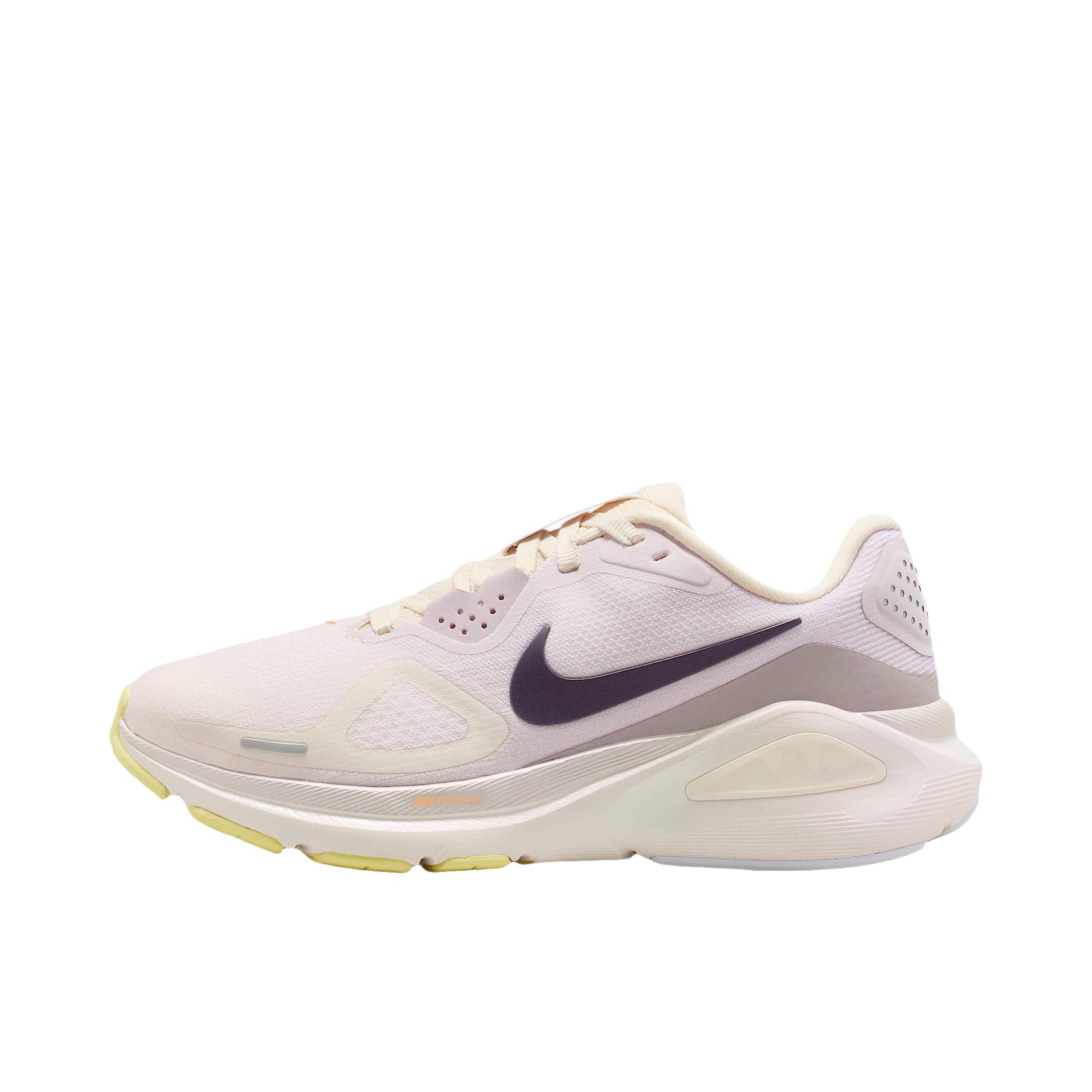 推荐商品：Nike Zoom Structure 26 跑鞋 百搭防滑回弹耐磨低帮泡绵贴合短跑 粉白色/王朝紫/浅紫丁香色/黄绿/杉木浅蓝灰/橙红