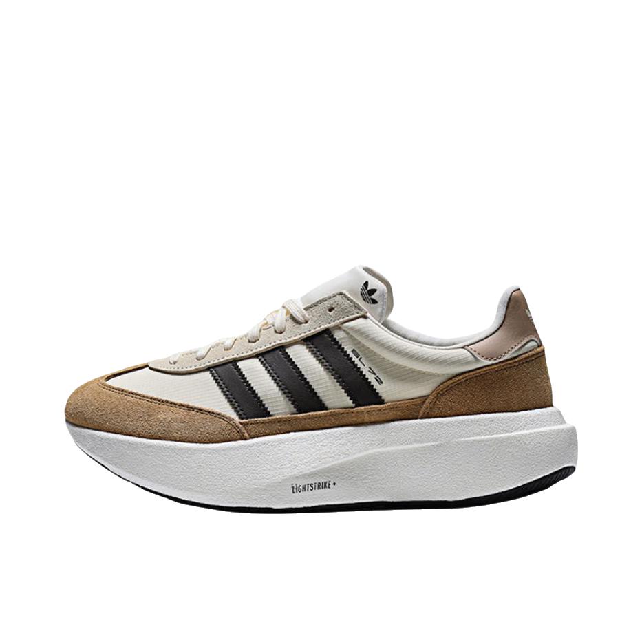 推荐商品：adidas SL 72 PRO T头鞋 运动休闲鞋 防滑耐磨透气贴合跑步风复古 麦棕/深棕/暖香草色