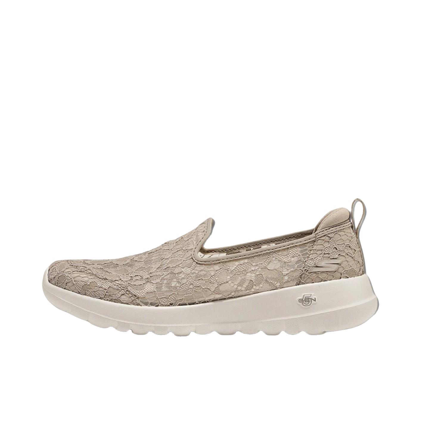 推荐商品：Skechers/斯凯奇 Go Walk Joy 网面透气 轻便舒适 软底浅口 平底 一脚蹬 休闲鞋 896020 女款/褐色