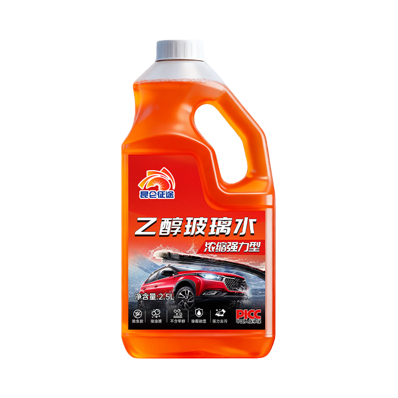 推荐商品：AOV/昆仑征途 SE-89232 防冻 去污 去油膜 浓缩型 玻璃水