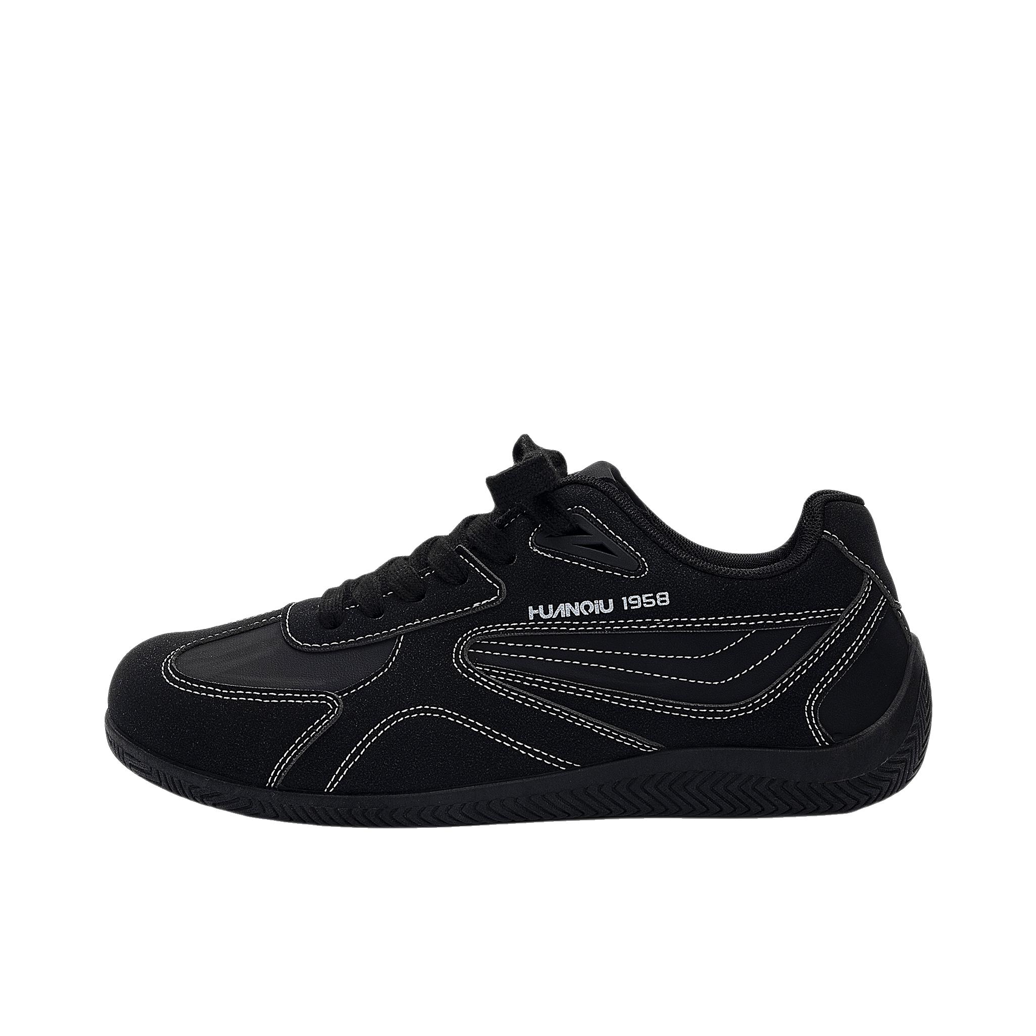 推荐商品：环球 板鞋 复古百搭休闲简约 ZL9219 黑色