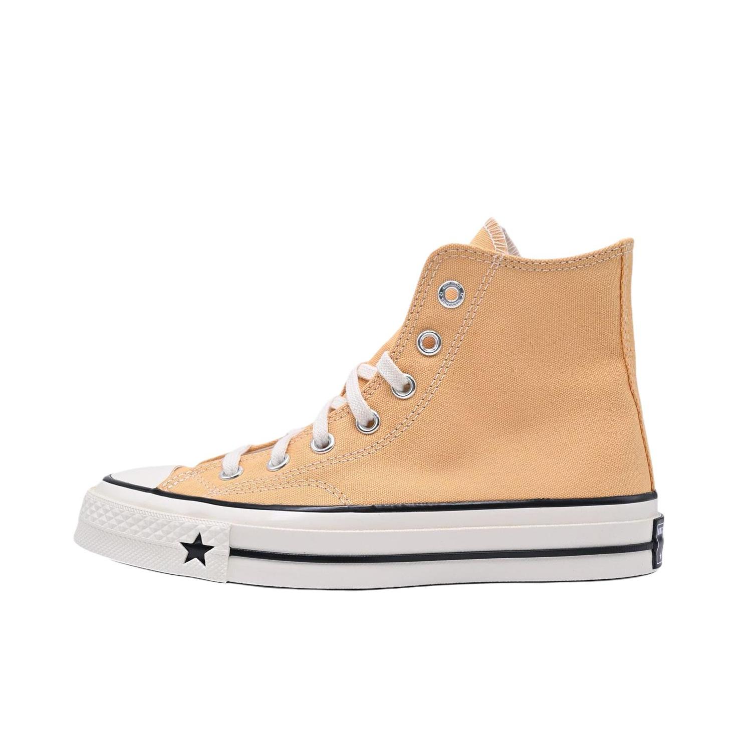 推荐商品：Converse/匡威 CHUCK 70 X 帆布鞋 舒适防滑百搭 高帮/淡奶黄 