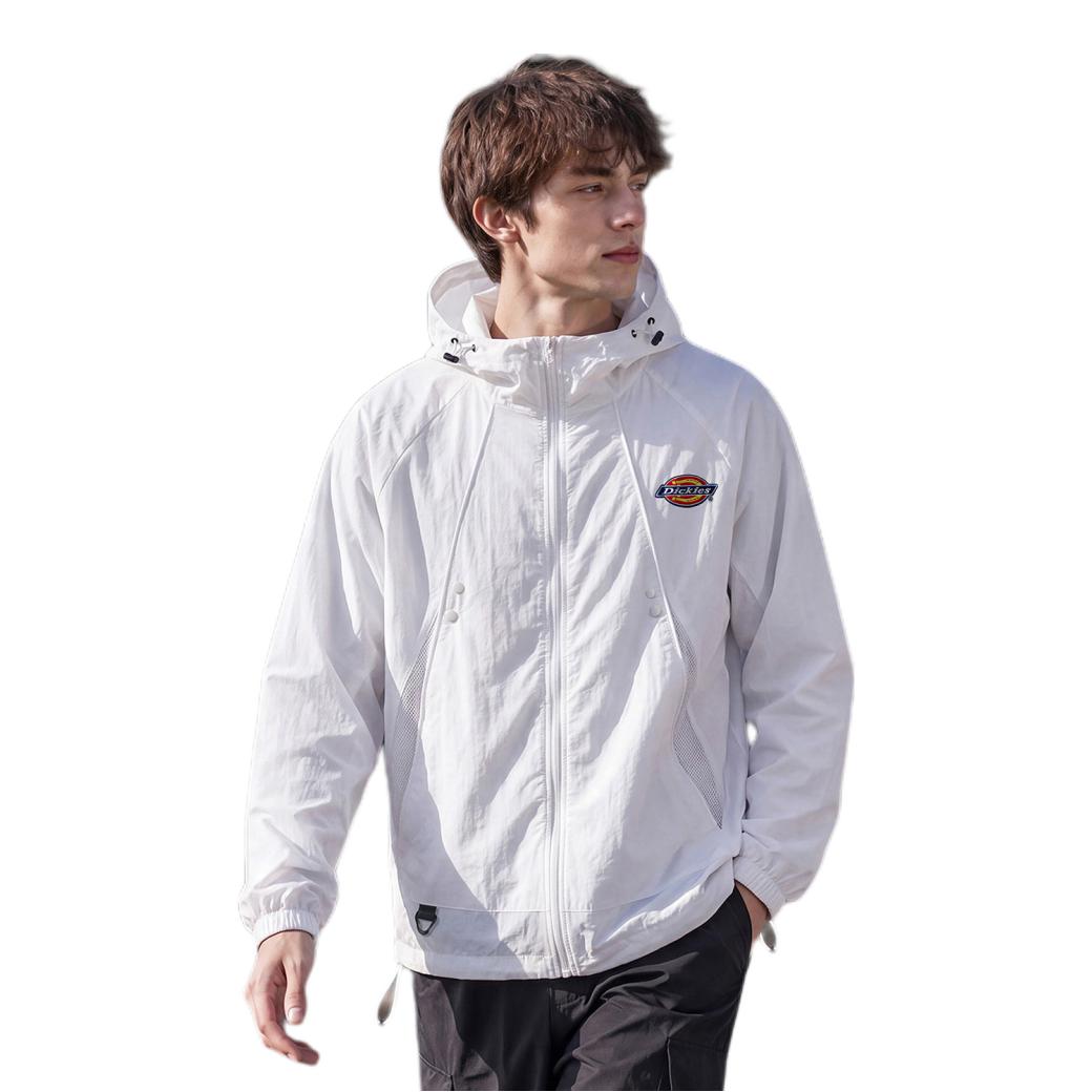 Dickies/帝客 2026SS 薄款连帽亲肤防晒衣 DKU262MSS262 白