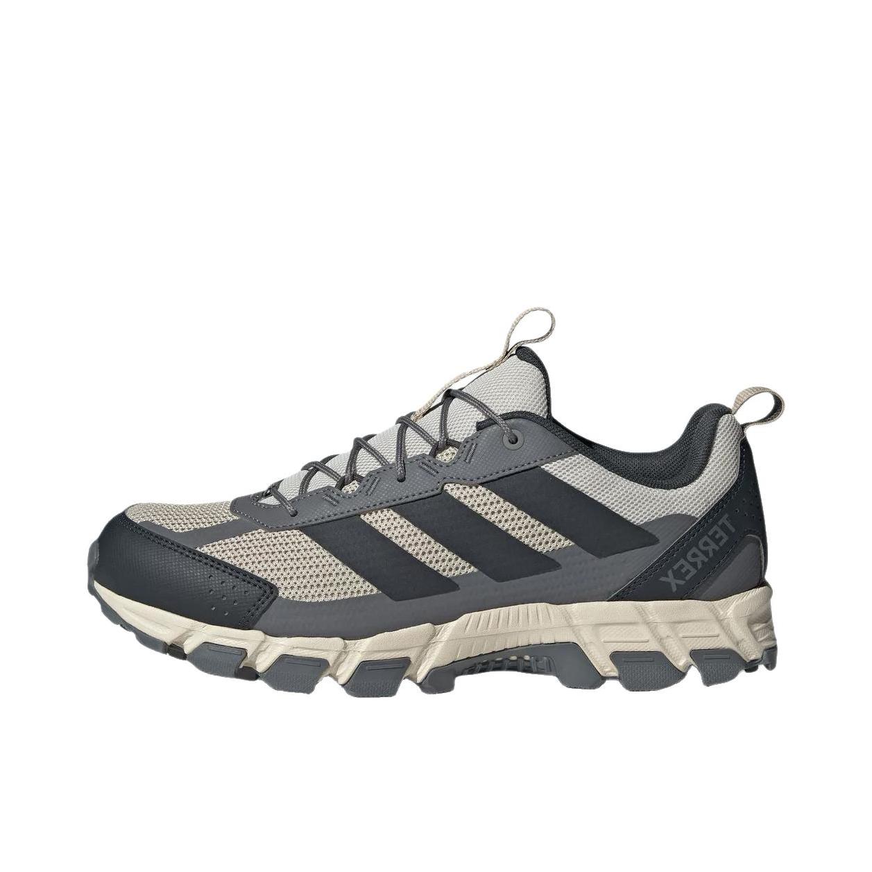 推荐商品：adidas Terrex Rockadia 登山鞋 户外鞋 耐磨舒适防滑轻便 卡其棕/碳黑色/灰色
