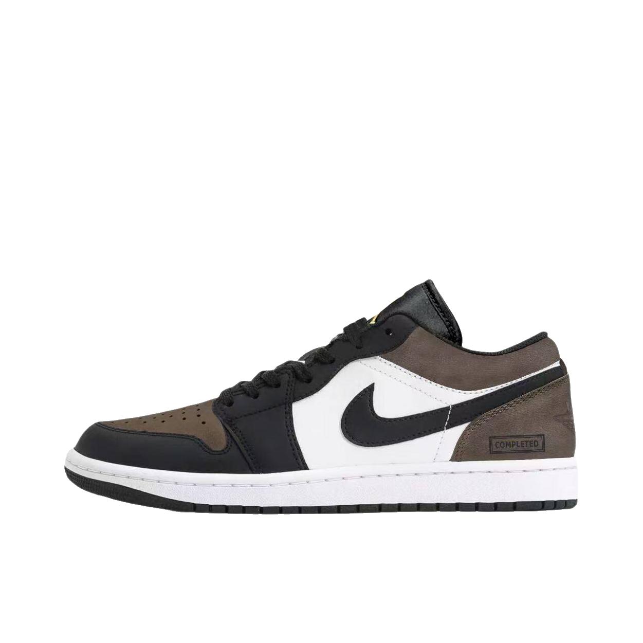 推荐商品：【定制球鞋】Air Jordan 1 减震 耐磨 透气 平跟 复古 潮流 简约 包裹性 防滑 轻便 支撑 增高 板鞋 新黑棕脚趾