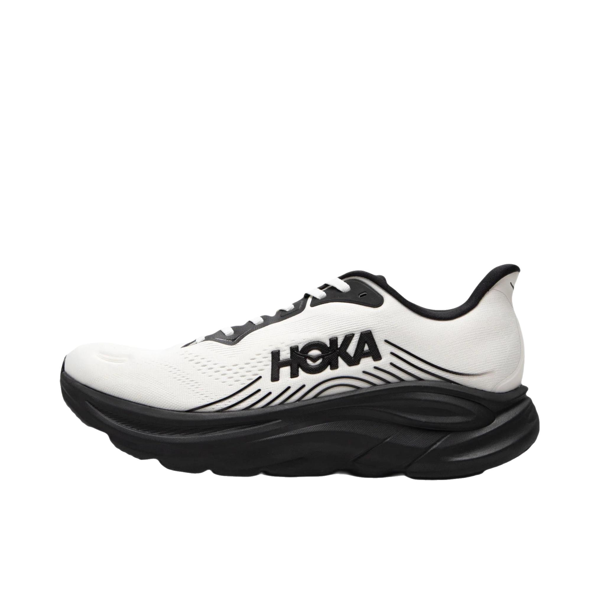 推荐商品：HOKA ONE ONE CLIFTON 11 跑鞋 舒适简约透气耐磨 白色/黑色
