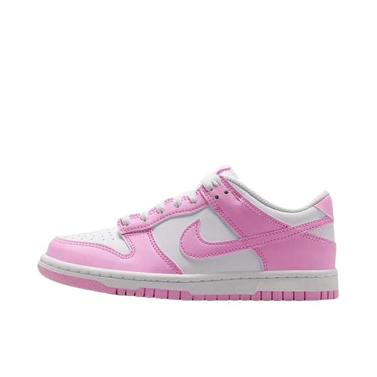 推荐商品：Nike Dunk 板鞋 经典复古百搭 大童/粉色