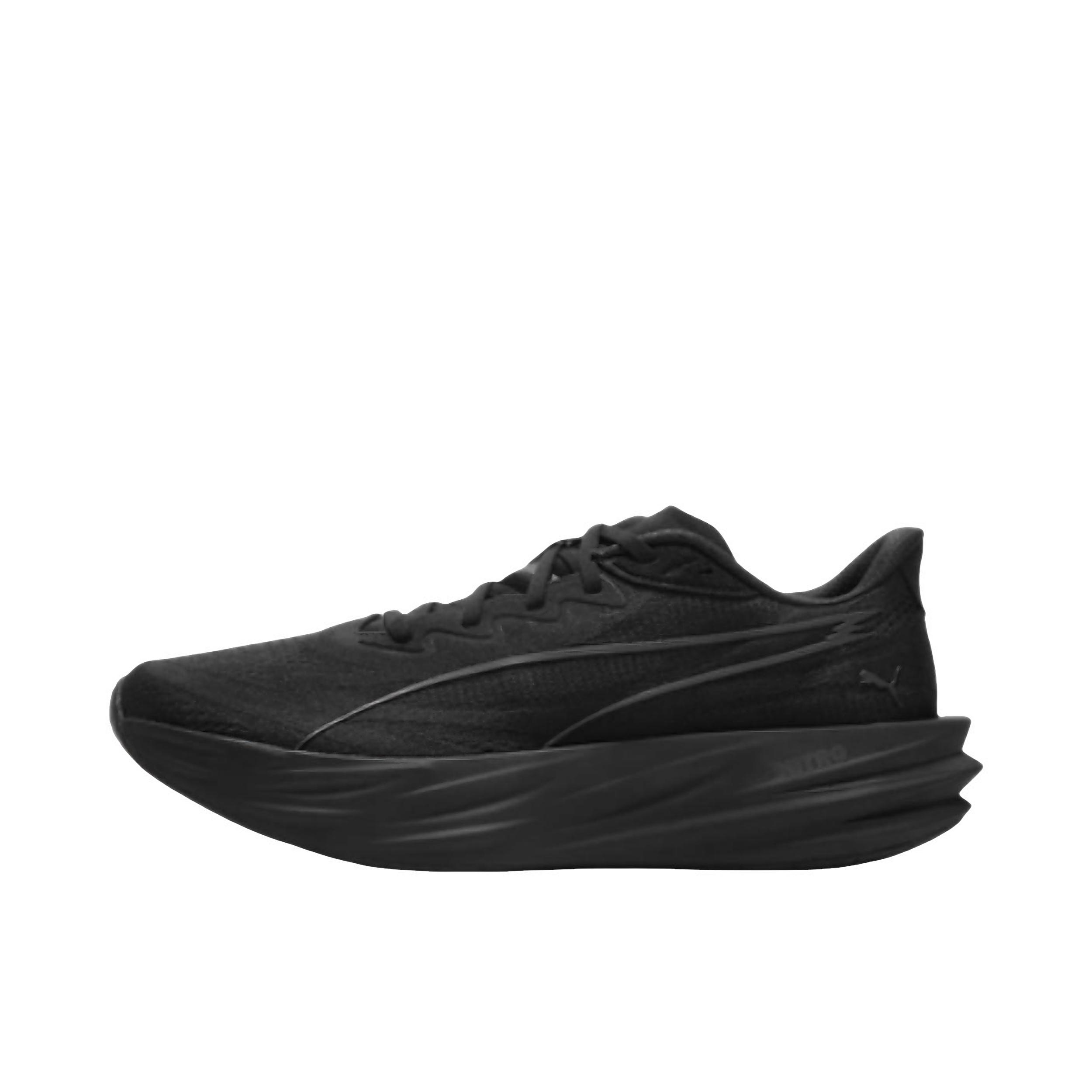 推荐商品：Puma/彪马 Deviate Pure NITRO 跑鞋 圆头厚底透气 黑色/草灰色
