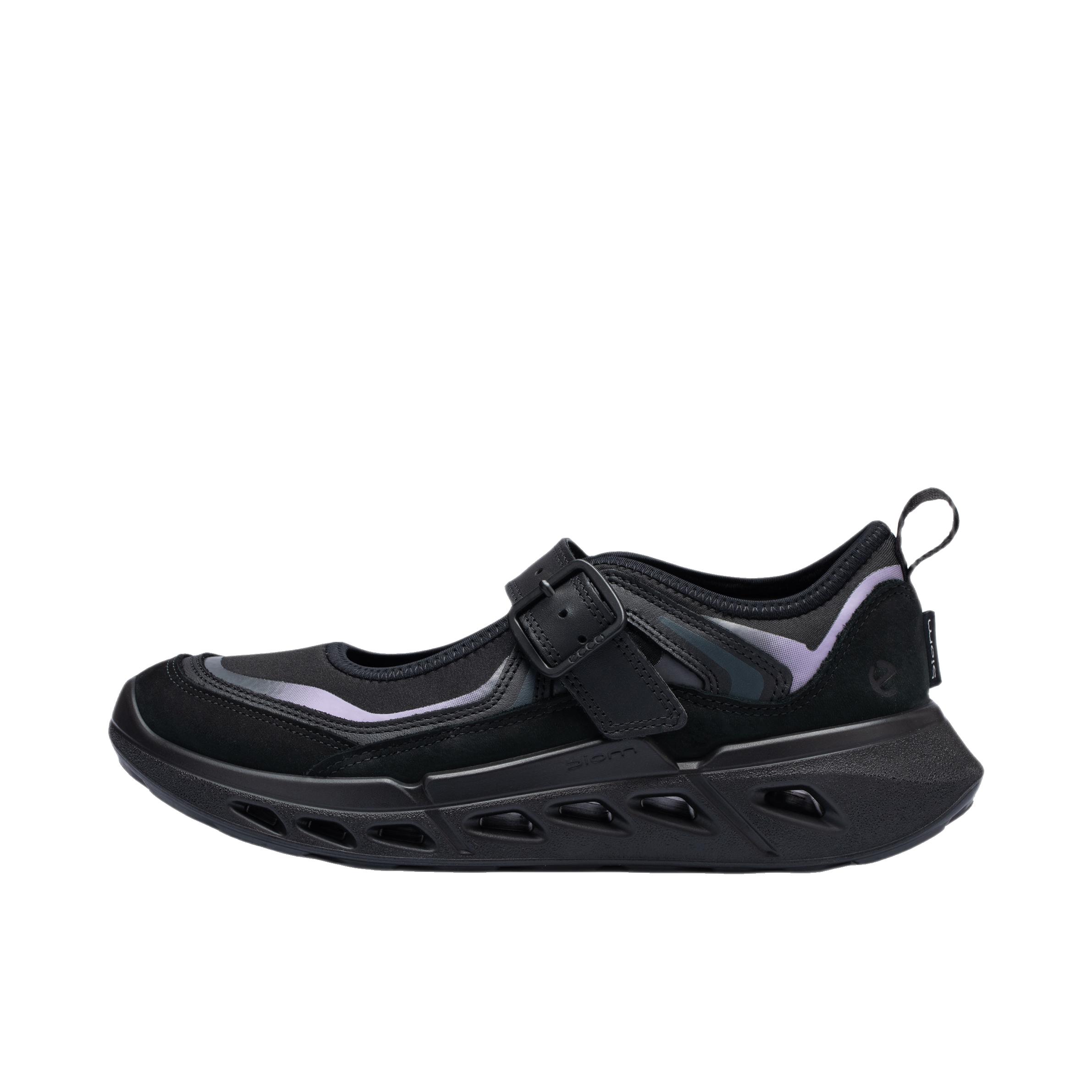 推荐商品：ECCO/爱步 BIOM 720 AW26 运动休闲鞋 缓震轻便玛丽珍 低帮/女款/黑色