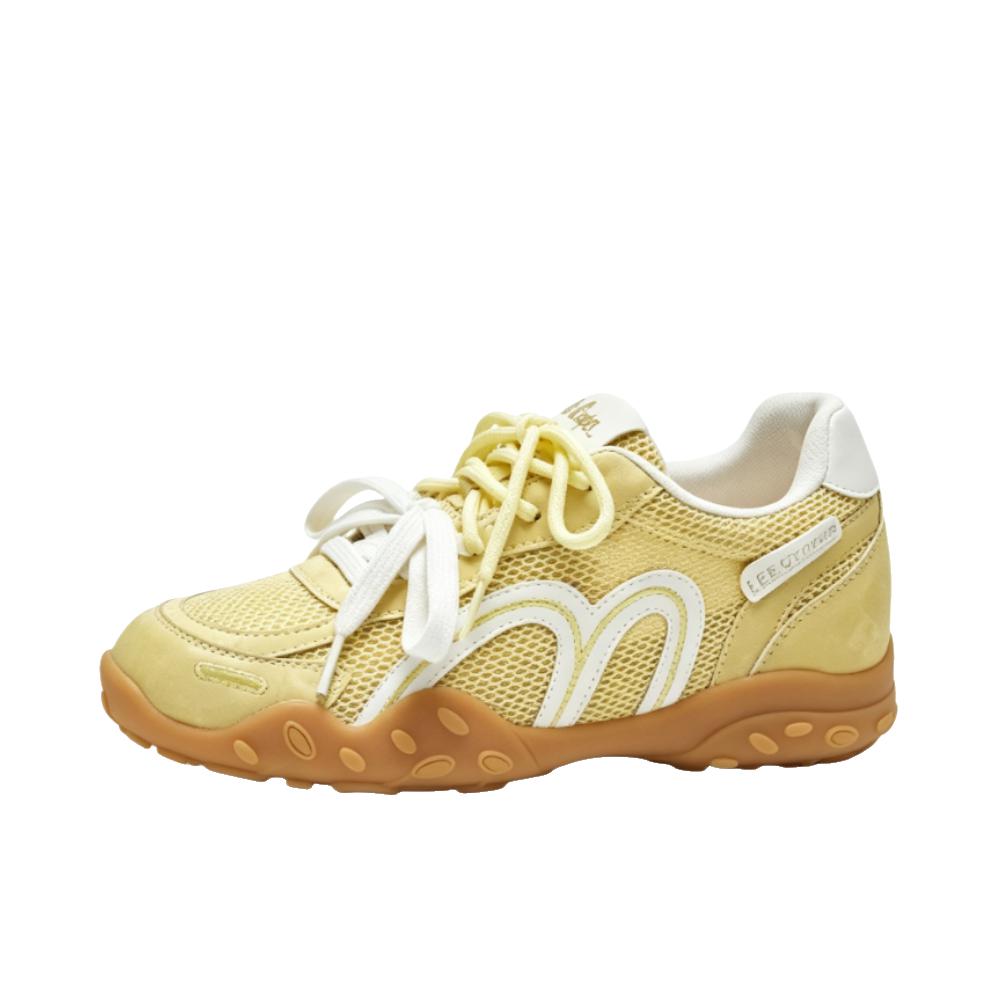 推荐商品：Lee Cooper 运动休闲鞋 透气百搭舒适 LCQBCA2262201 平底版/黄色