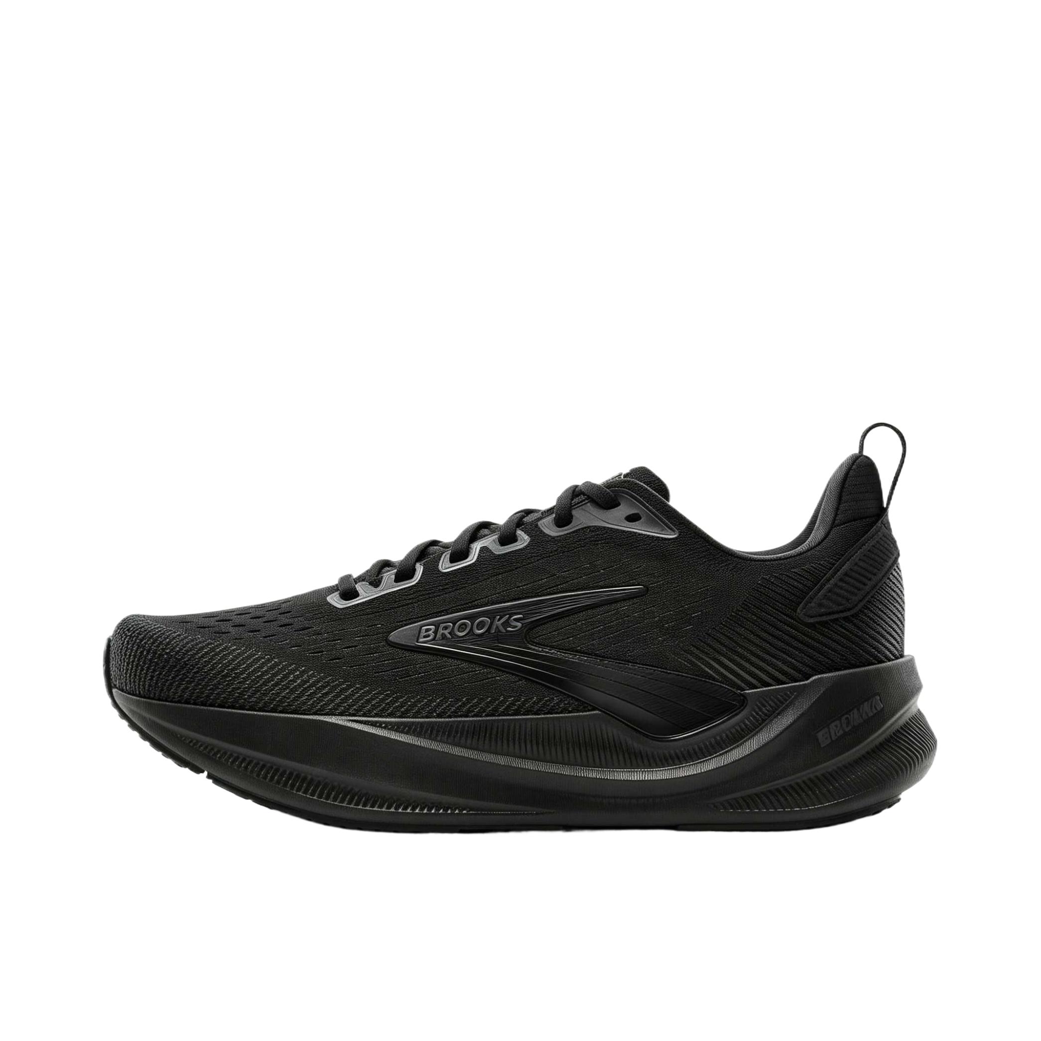 推荐商品：Brooks/布鲁克斯 Ghost Max 4 跑鞋 系带舒适 低帮/黑色/乌木色