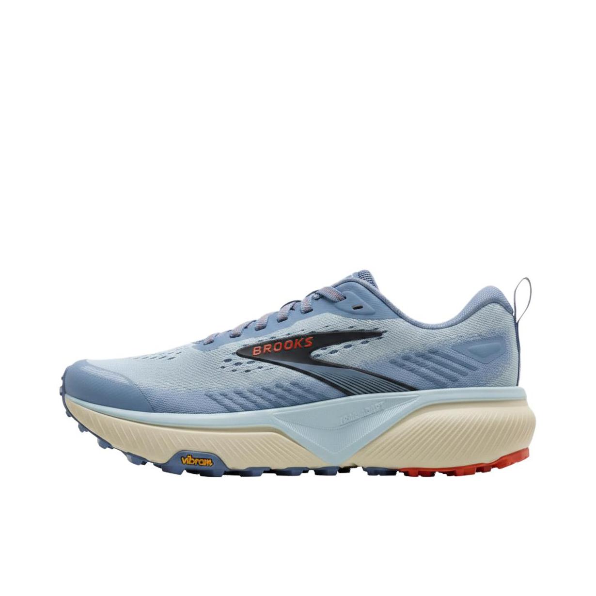 推荐商品：Brooks/布鲁克斯 Cascadia 20 跑鞋 越野跑鞋百搭防滑透气支撑 蓝色
