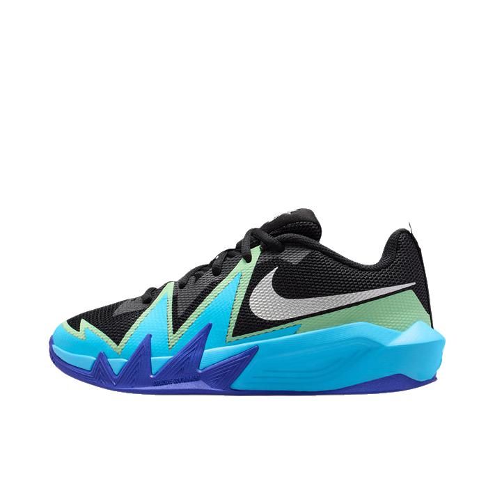 推荐商品：Nike S.T. DYNAMITE 篮球鞋 防滑耐磨轻便缓震 大童/黑色/波罗的海蓝/游戏宝蓝/金属银