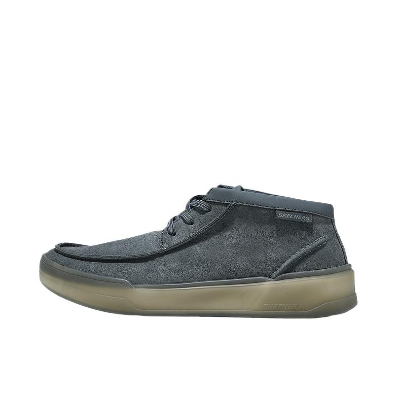 推荐商品：Skechers/斯凯奇 MENS USA STREET WEAR系列 运动休闲鞋 舒适透气百搭 中帮/蓝色