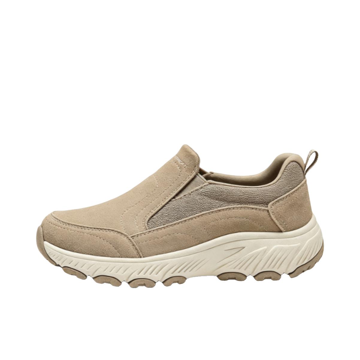 推荐商品：Skechers/斯凯奇 运动休闲鞋 耐磨舒适易穿 180392 女款/灰色/褐色