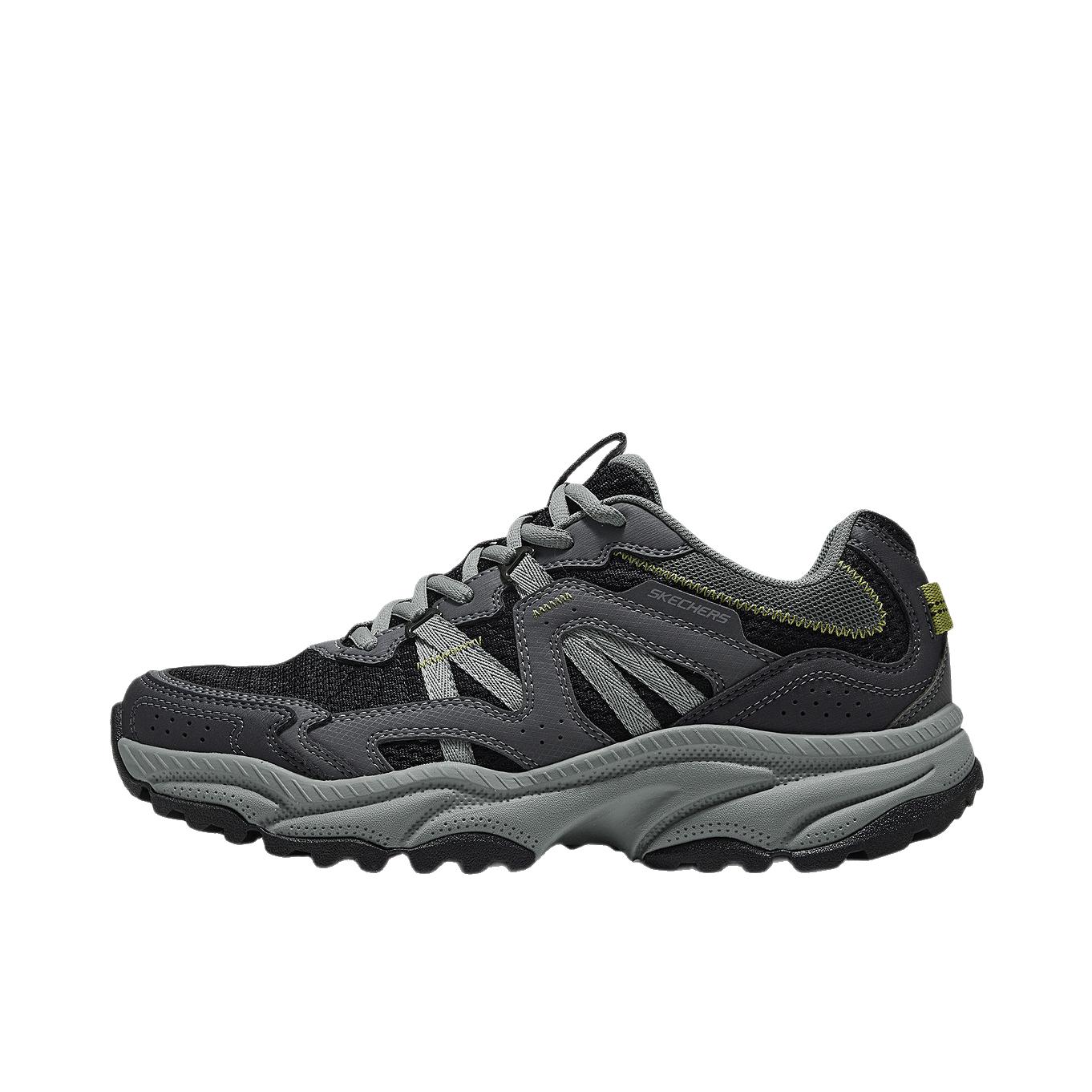 推荐商品：Skechers/斯凯奇 OUTDOOR 徒步鞋 户外鞋 耐磨透气百搭 灰色/黑色