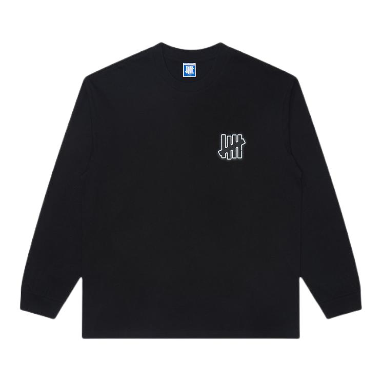 推荐商品:Undefeated/五条杠 2026AW 圆领纯棉长袖T恤 UE63GLS02M 黑