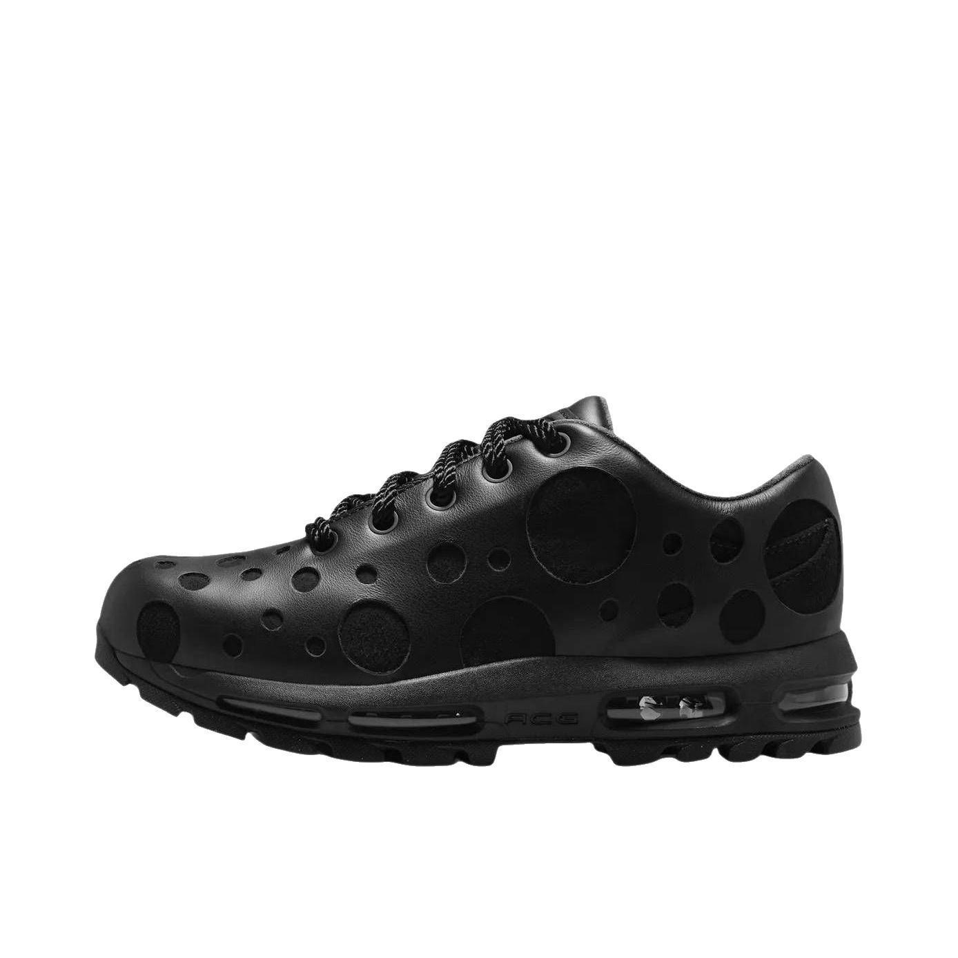 推荐商品：Nike Air Max Goadome 运动休闲鞋 透气低帮系带厚底贴合支撑耐穿 乌黑色