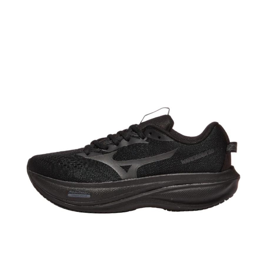 推荐商品：Mizuno/美津浓 Wave Rider 30 跑鞋 时尚舒适百搭 黑色