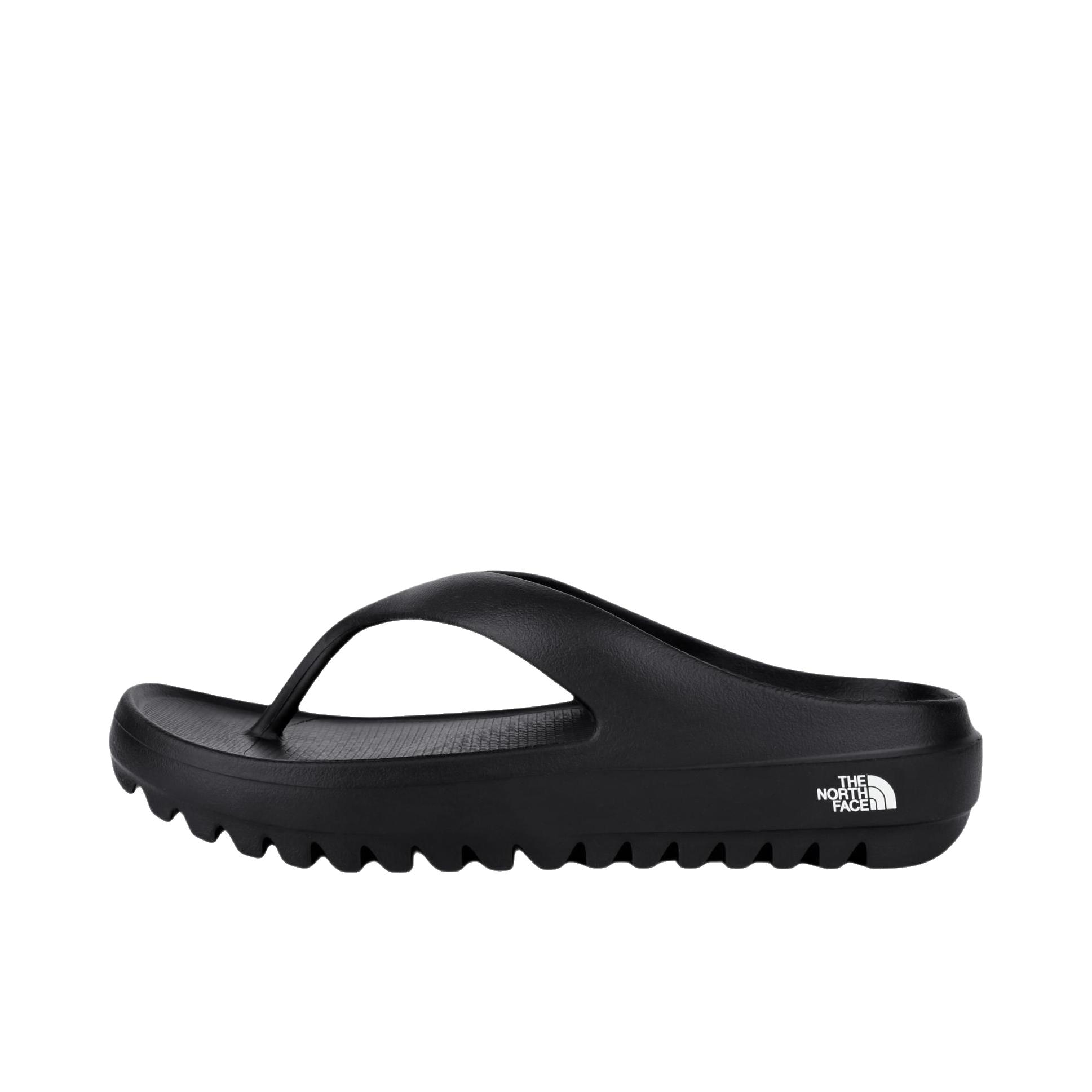 推荐商品：The North Face 防滑软底 舒适轻便 人字 休闲简约 百搭 拖鞋 NS98 钢琴黑