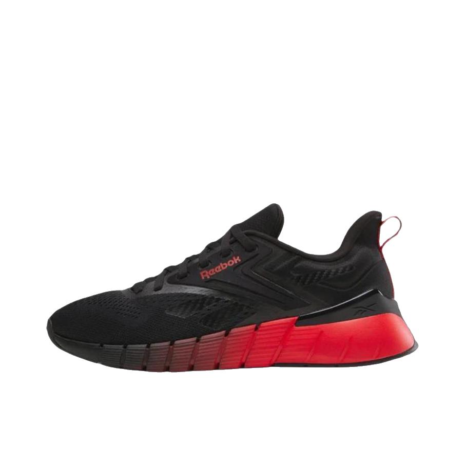推荐商品：Reebok/锐步 NANO GYM 防滑 低帮 厚底 橡胶 训练鞋 深黑色/红色
