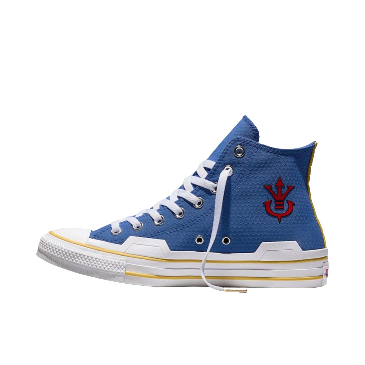 推荐商品：Converse/匡威 Chuck 70 帆布鞋 防滑耐磨薄底轻便透气舒适百搭复古时尚贴合圆头流光风 Dragon Ball Z联名/贝吉塔