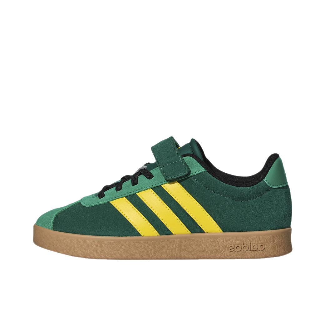 推荐商品：adidas Originals Gazelle Indoor T头鞋 德训鞋 板鞋 舒适缓震防滑耐磨绒面革复古 大童/森林绿/黄色/树脂黄