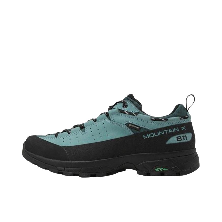 推荐商品：KOLON SPORT/可隆 811 MOUNTAIN X 柔软 稳定 防滑 防水 徒步鞋 户外鞋 青色