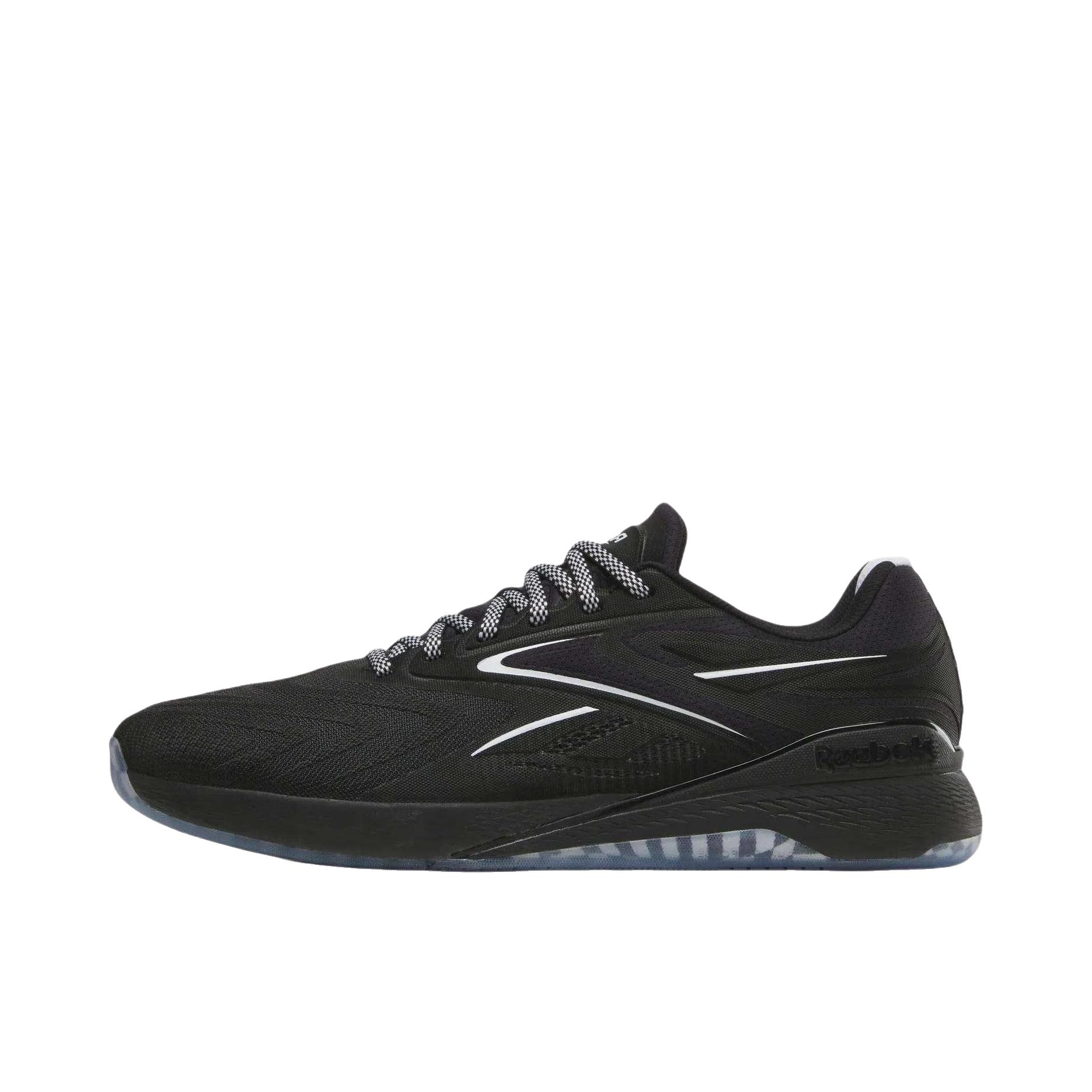 推荐商品：Reebok/锐步 Nano X5 Edge 训练鞋 舒适圆头厚底耐磨 深黑色