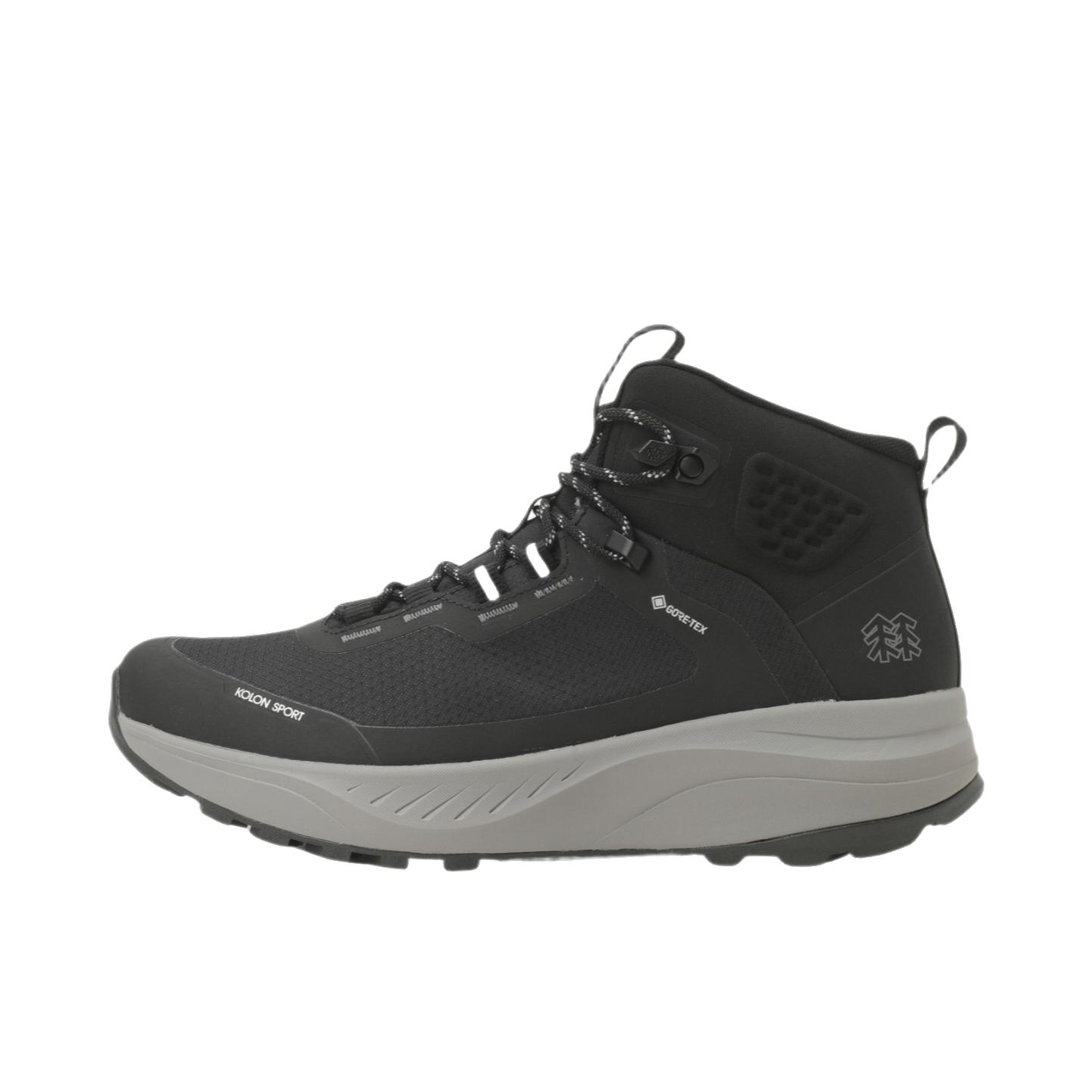 推荐商品：KOLON SPORT/可隆 Feather Zero 徒步鞋 户外鞋 百搭中帮系带减震 黑色