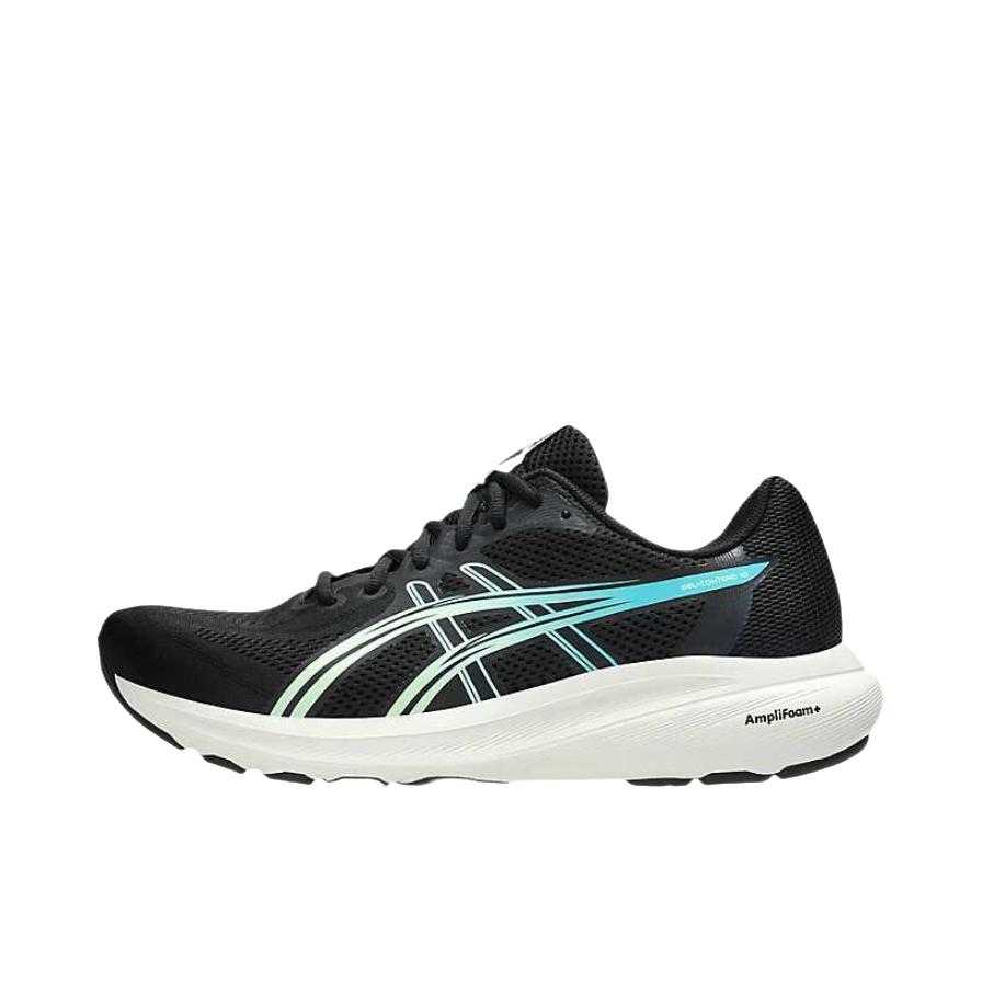 推荐商品：Asics/亚瑟士 GEL-CONTEND 10 跑鞋 系带透气厚底 黑色/荧光黄
