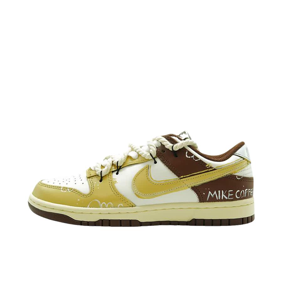 推荐商品：【定制球鞋】 Nike Dunk 板鞋 平跟系带防滑耐磨做旧高街简约百搭潮流复古美式 女款/猫咪咖啡馆