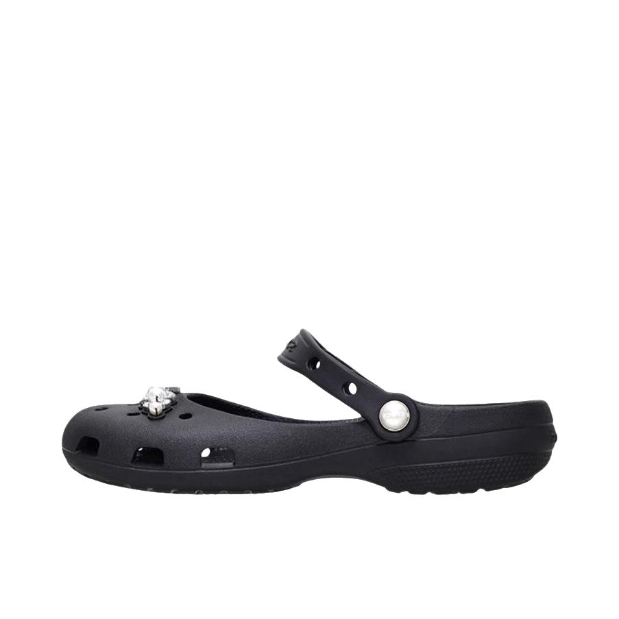推荐商品：Crocs/卡骆驰 Classic Ballet 凉鞋 舒适时尚潮流洞洞鞋拖鞋 女款/碳黑色