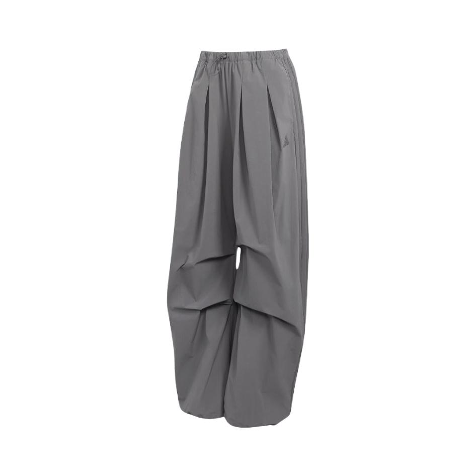 Adidas/阿迪达斯 2026AW 直筒透气中腰运动长裤 女装 KT0434 灰