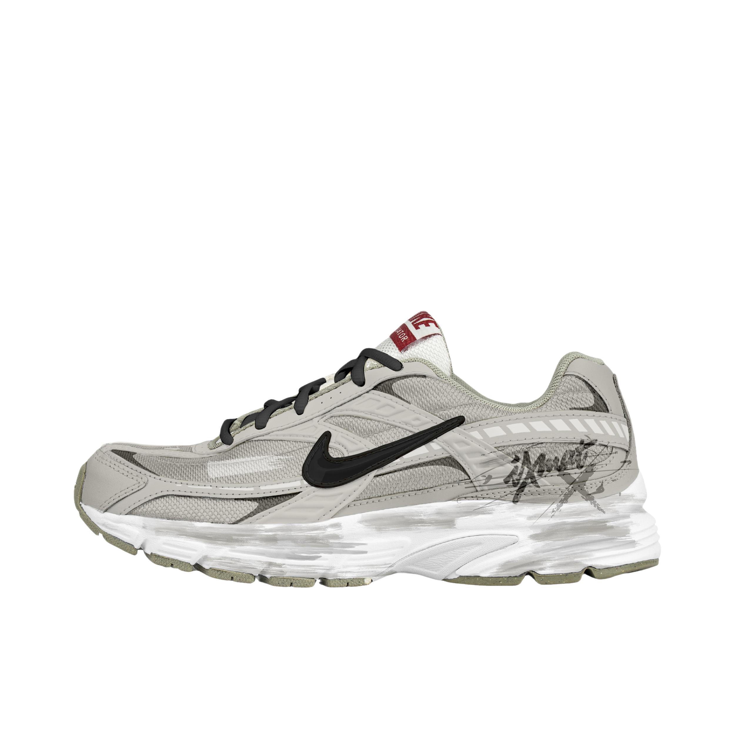 推荐商品：【定制球鞋】 Nike Initiator 跑鞋 做旧机能减震轻便网布透气防滑耐磨织物舒适支撑合成革休闲百搭 氧化蒙太奇