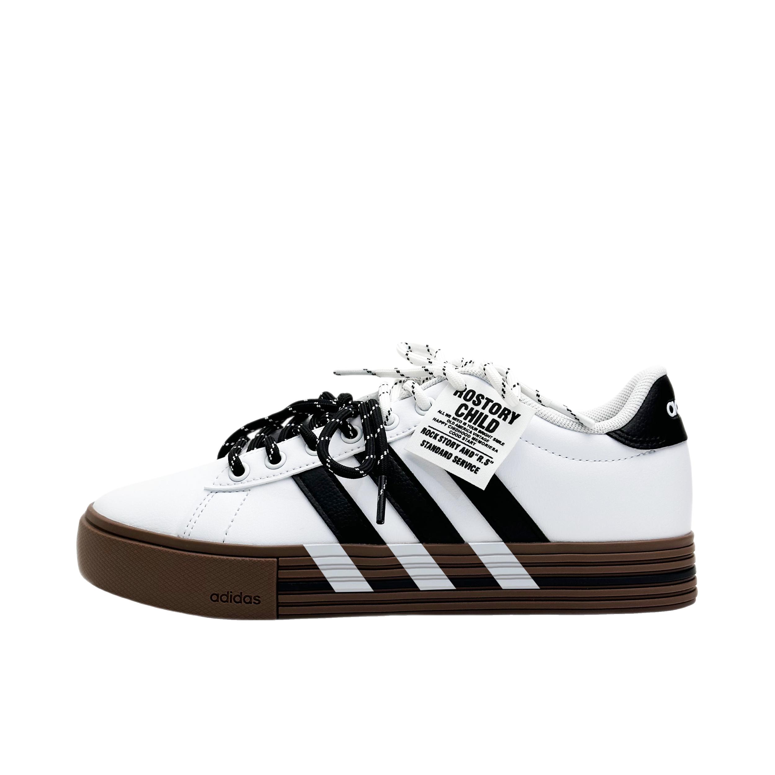 推荐商品：【定制球鞋】 adidas Daily 4.0 板鞋 防滑耐磨轻便 双带