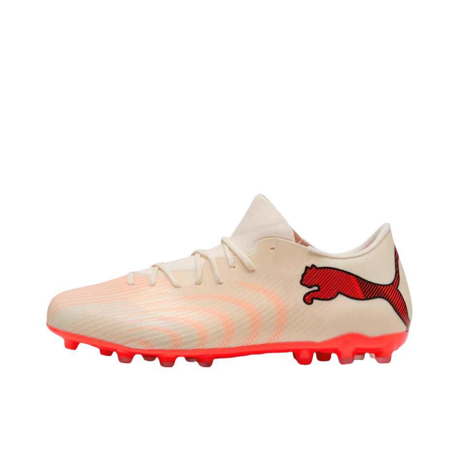 推荐商品：Puma/彪马 FUTURE 9 ULTIMATE MG 足球鞋 胶质短钉人造草坪轻质薄底 杏仁糖色/白色/红色/黑色
