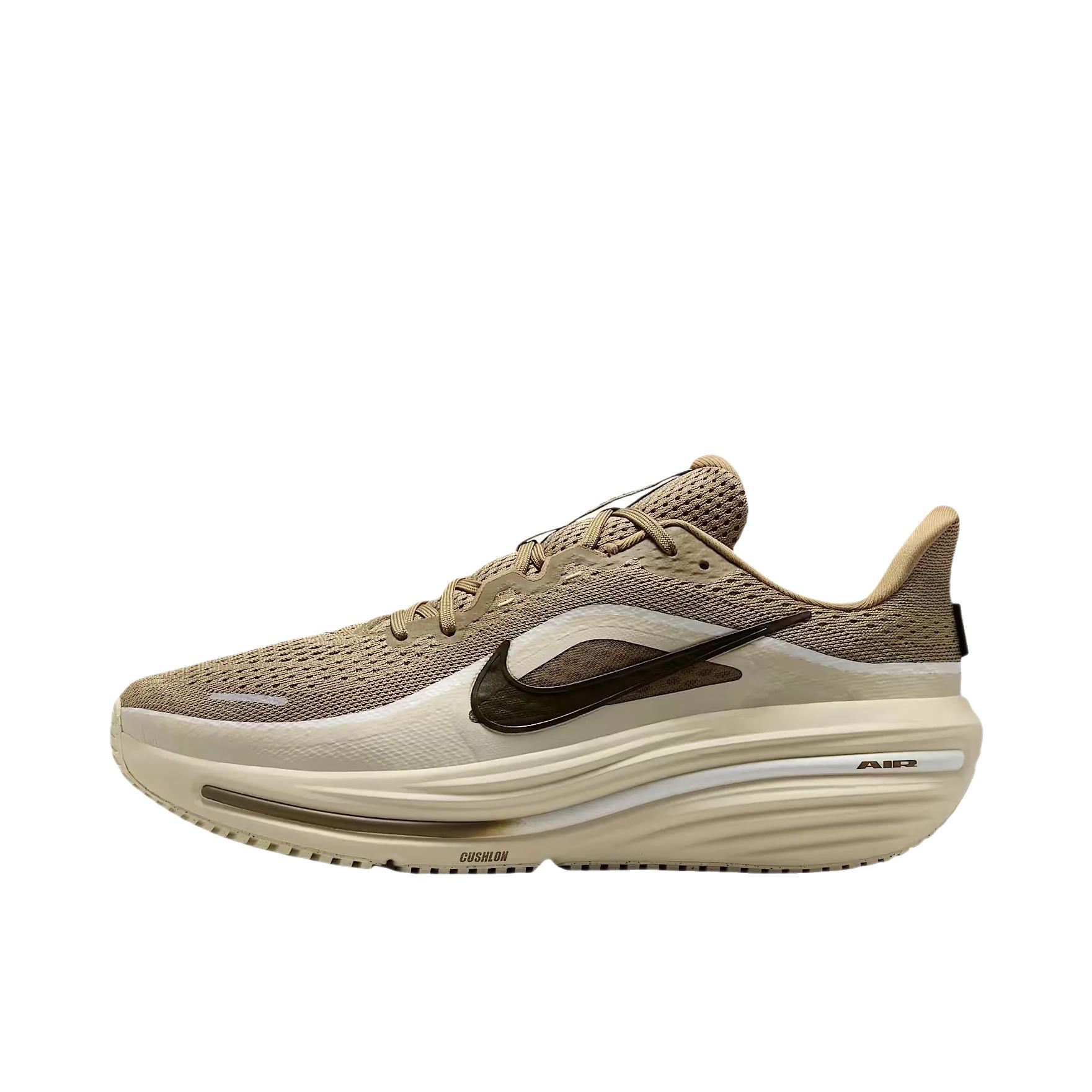 推荐商品：Nike Winflo 12 跑鞋 透气系带圆头防滑 榛子色/浅卡其色/帆白色/深榛色