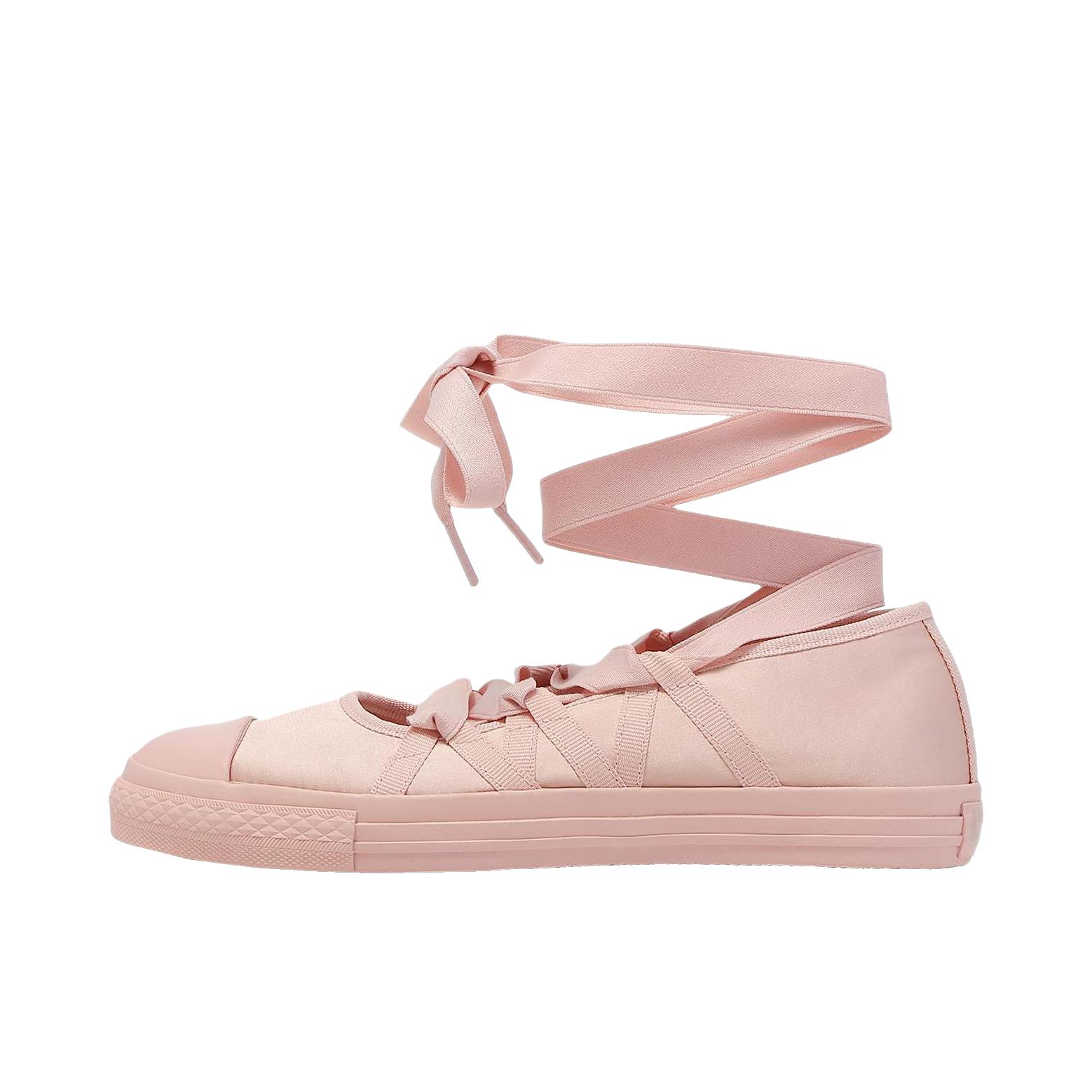 推荐商品：Converse/匡威 All Star LP Pumps 运动休闲鞋 舒适耐磨 女款/淡玫瑰色