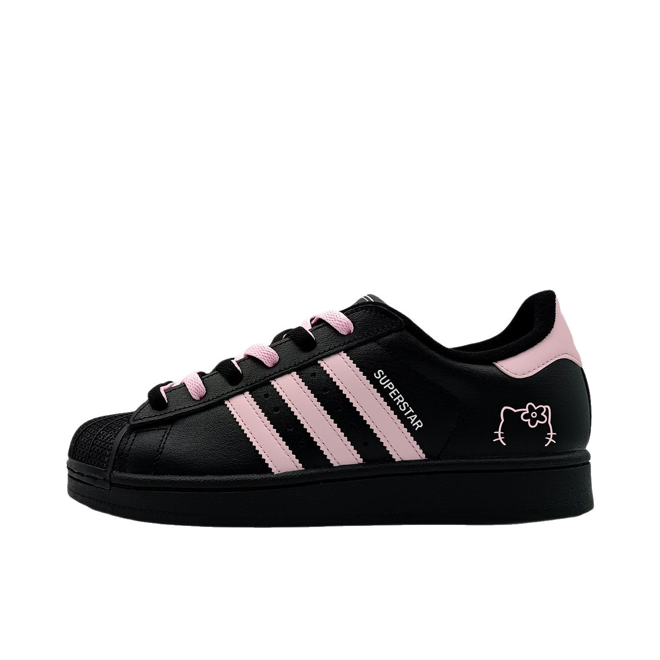 推荐商品：定制款 adidas Originals Superstar 2 板鞋 防滑减震低帮系带 大童/蜜梦精灵