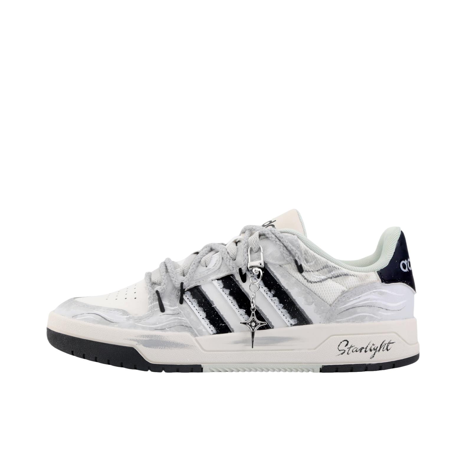 推荐商品：【定制球鞋】Adidas neo VL Court 2.0 德训鞋 板鞋 复古轻便耐磨芭蕾风甜美文艺抗冲击性防水 青岚