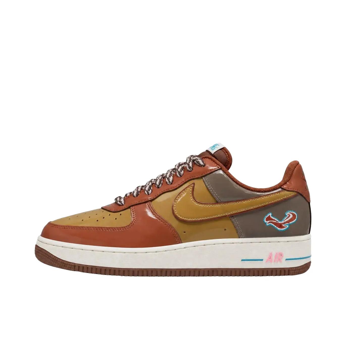 推荐商品：Nike Air Force 1 空军一号 板鞋 轻便舒适百搭耐磨防滑复古 NIGO x BTS/J-Hope联名/棕色/白色