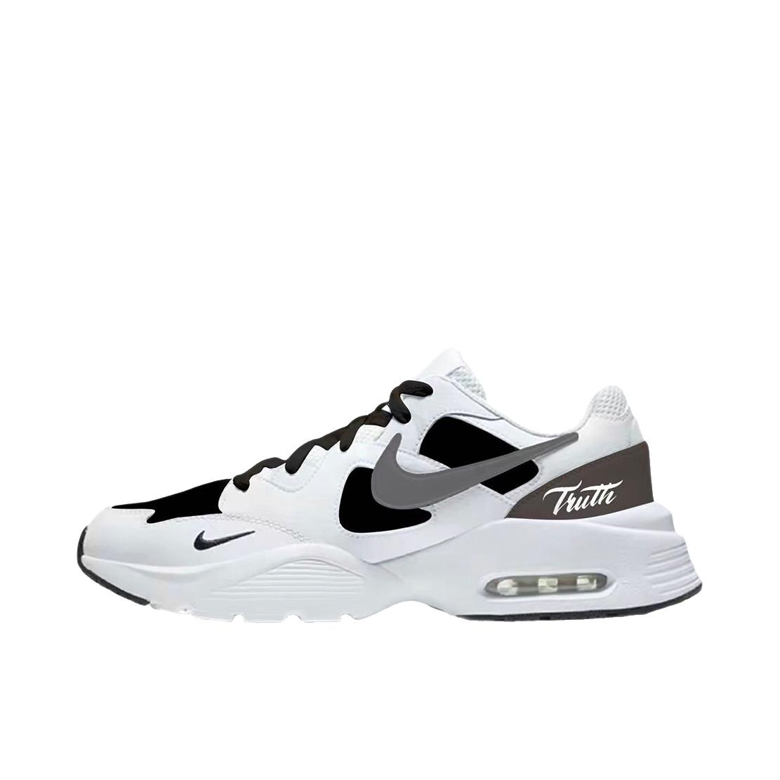 推荐商品：【定制球鞋】Nike Air Max Fusion 支撑 做旧 防滑耐磨 网布透气 防水 织物 时尚潮流 复古休闲 运动风 气垫 脏脏鞋 跑鞋 零度行者